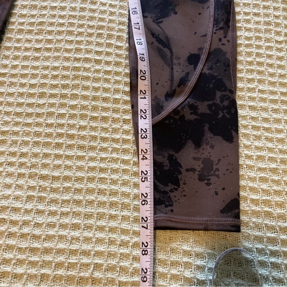 Athleta Women's Brown Floral Rainier Reflective Tight High Rise Leggings Size XS - Picture 16 of 16